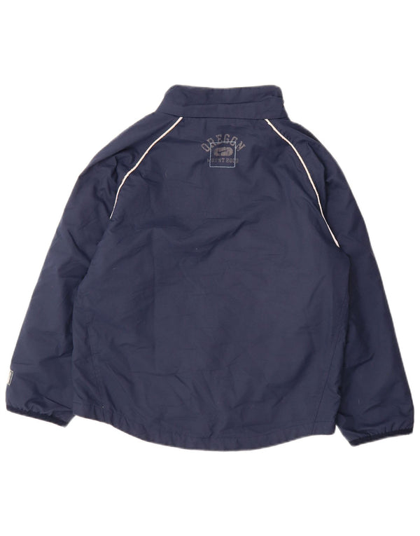 Nike Boys Oregon Graphic Anorak kabát 8-9 éves kis sötétkék poliészter
