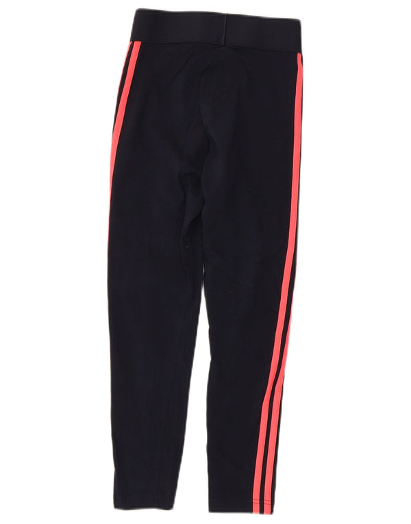 Женские леггинсы Adidas UK 4/6 XS, темно-синий, хлопок