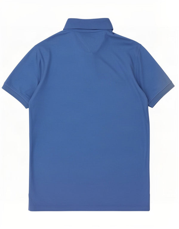 Polo da uomo vestibilità regolare Tommy Hilfiger XL in cotone blu