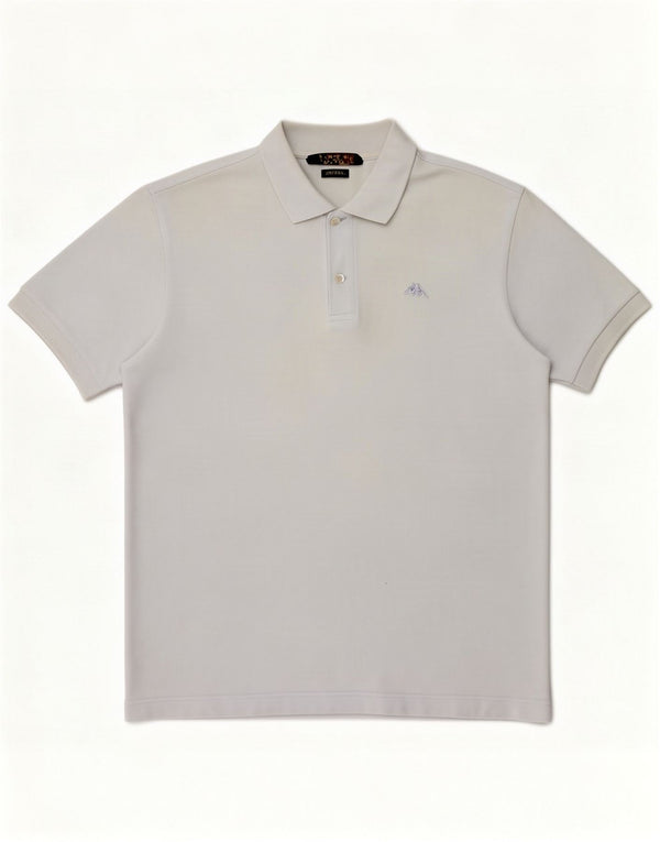 Tricou polo pentru bărbați Kappa, albastru mediu