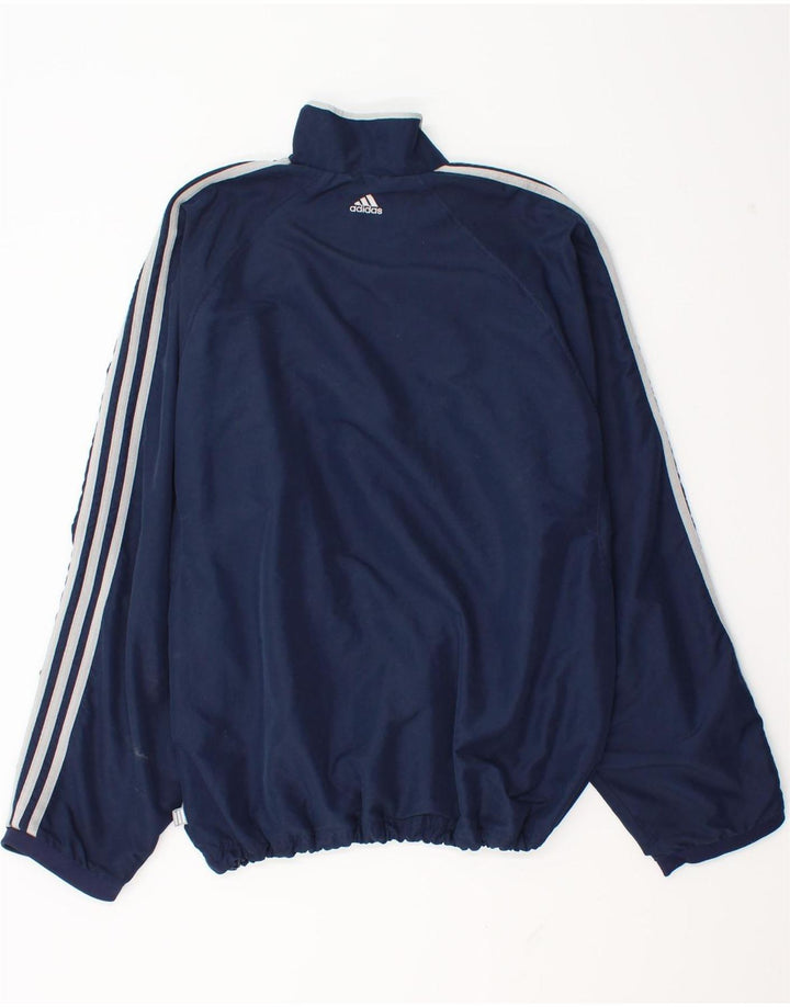 Adidas Herren Graphic Pullover Trainingsanzug Top UK 40/42 Medium Marineblau