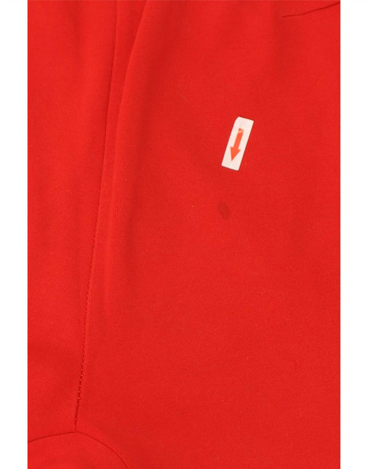 Nike Mens Tracksuit Trousers Joggers Small Red Cotton