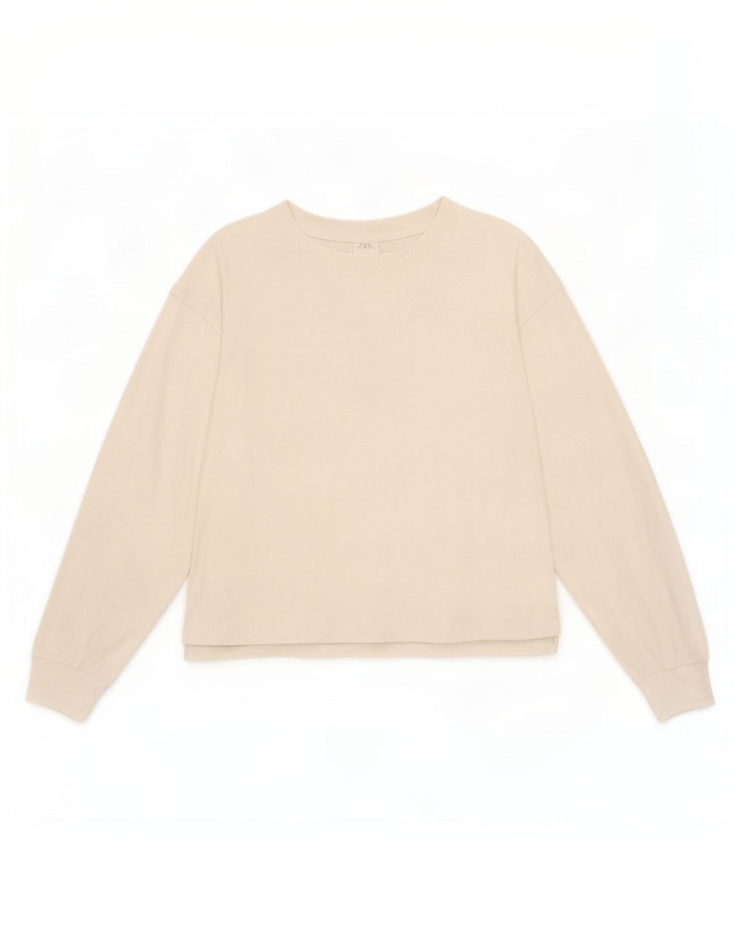 Zara Girls Top Long Sleeve 13-14 Years White