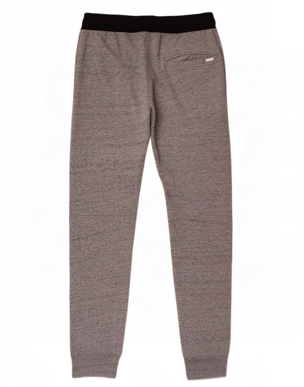 Diesel Pantaloni da tuta da uomo Joggers Large in cotone color block grigio