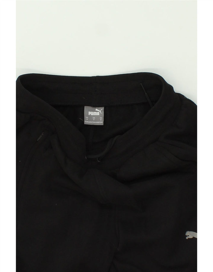 PUMA Mens Tracksuit Trousers Medium Black Cotton Vintage Puma and Second-Hand Puma from Messina Hembry 