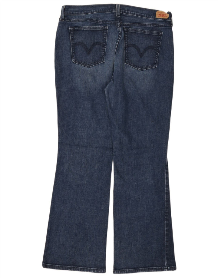 LEVI'S Womens Bootcut Jeans US 12 Large W32 L29 Blue Cotton