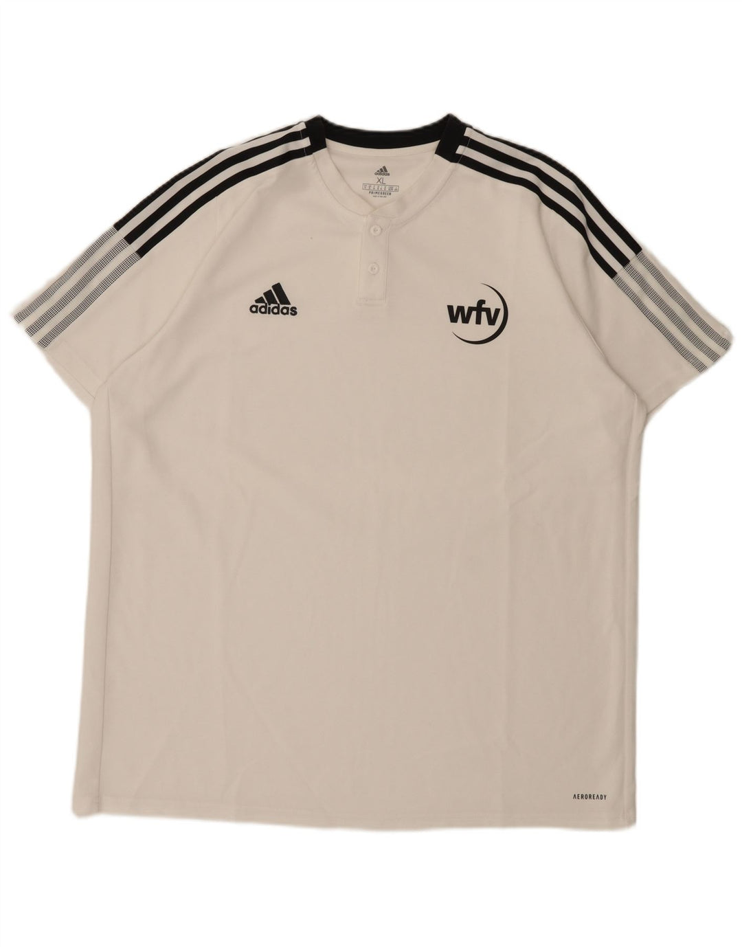 Adidas Mens Aeroready T-Shirt Top XL White