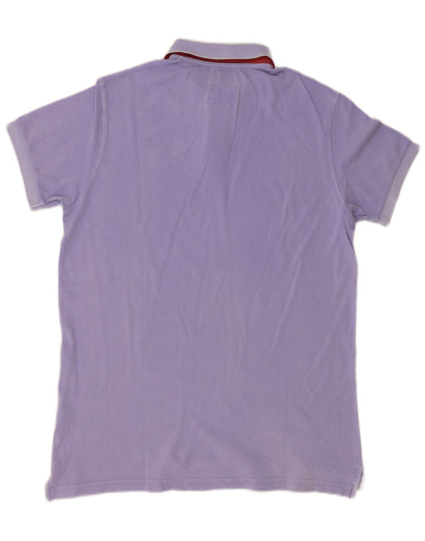 U.S. Polo Assn. Herrenhemd XL Lila Baumwolle