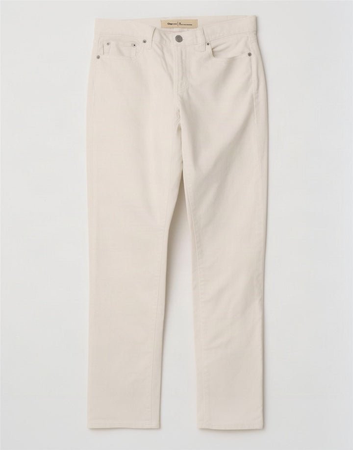 Gap Womens Slim Jeans W26 L26 White Cotton