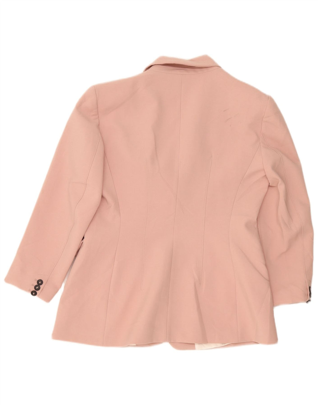 Zara Dame 2 Button Blazer Jacket UK 18 XL Pink