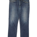 Levi's Womens 511 Slim Jeans W36 L27 Blue Cotton