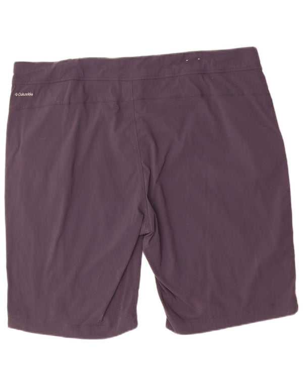 Columbia Ženske Omni-Shield Chino kratke hlače US 18 2XL W40 tamnoplavi najlon