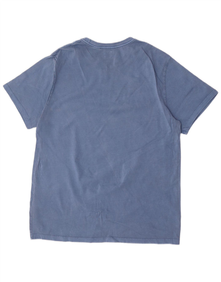 Levi's Mens T-Shirt Top XL Blue Cotton