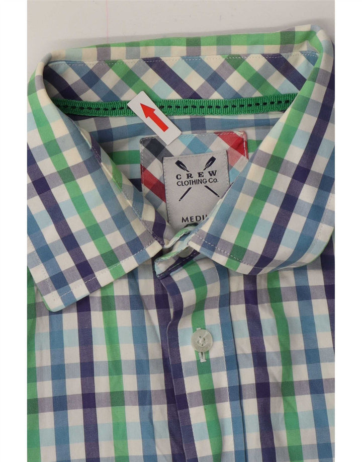 Crew Clothing Herre Classic Fit Shirt Medium Multicolored Gingham Cotton