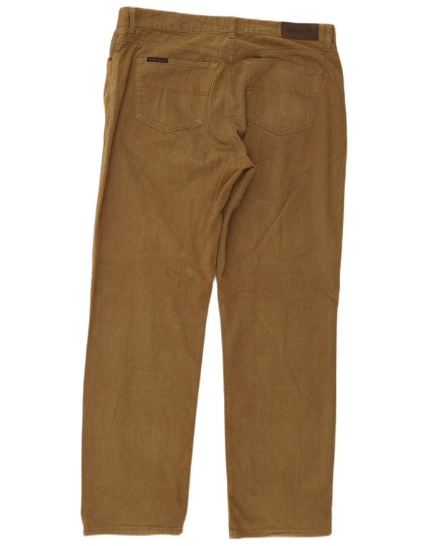 Gant férfi egyenes alkalmi nadrág W40 L34 khaki pamut