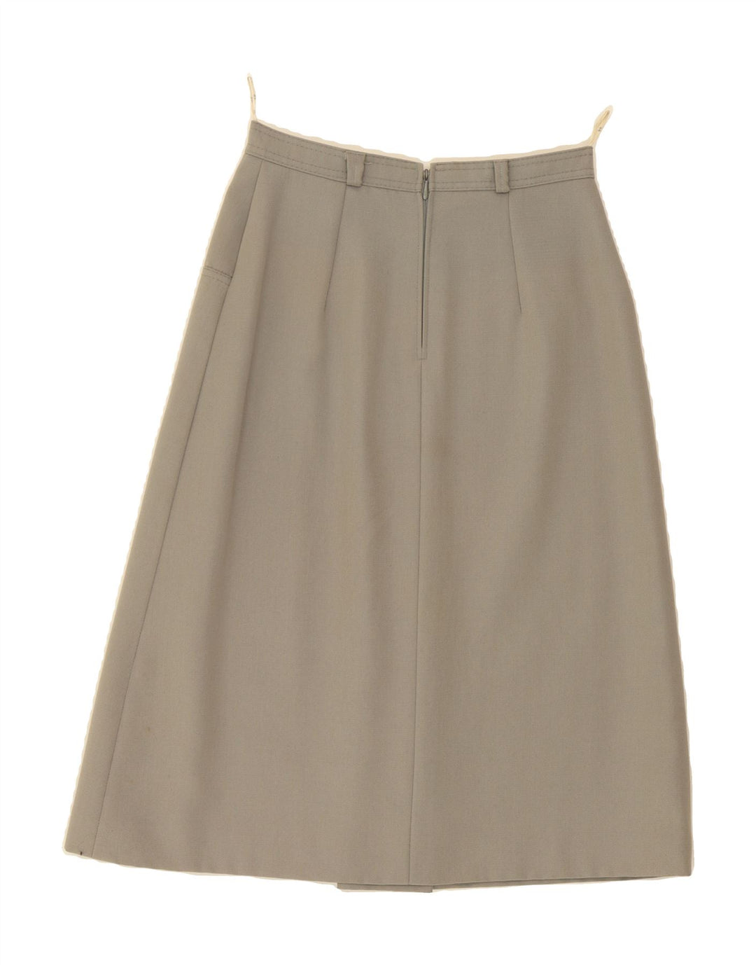 DIOLEN Womens A-Line Skirt W26 Small Grey Vintage Diolen and Second-Hand Diolen from Messina Hembry 