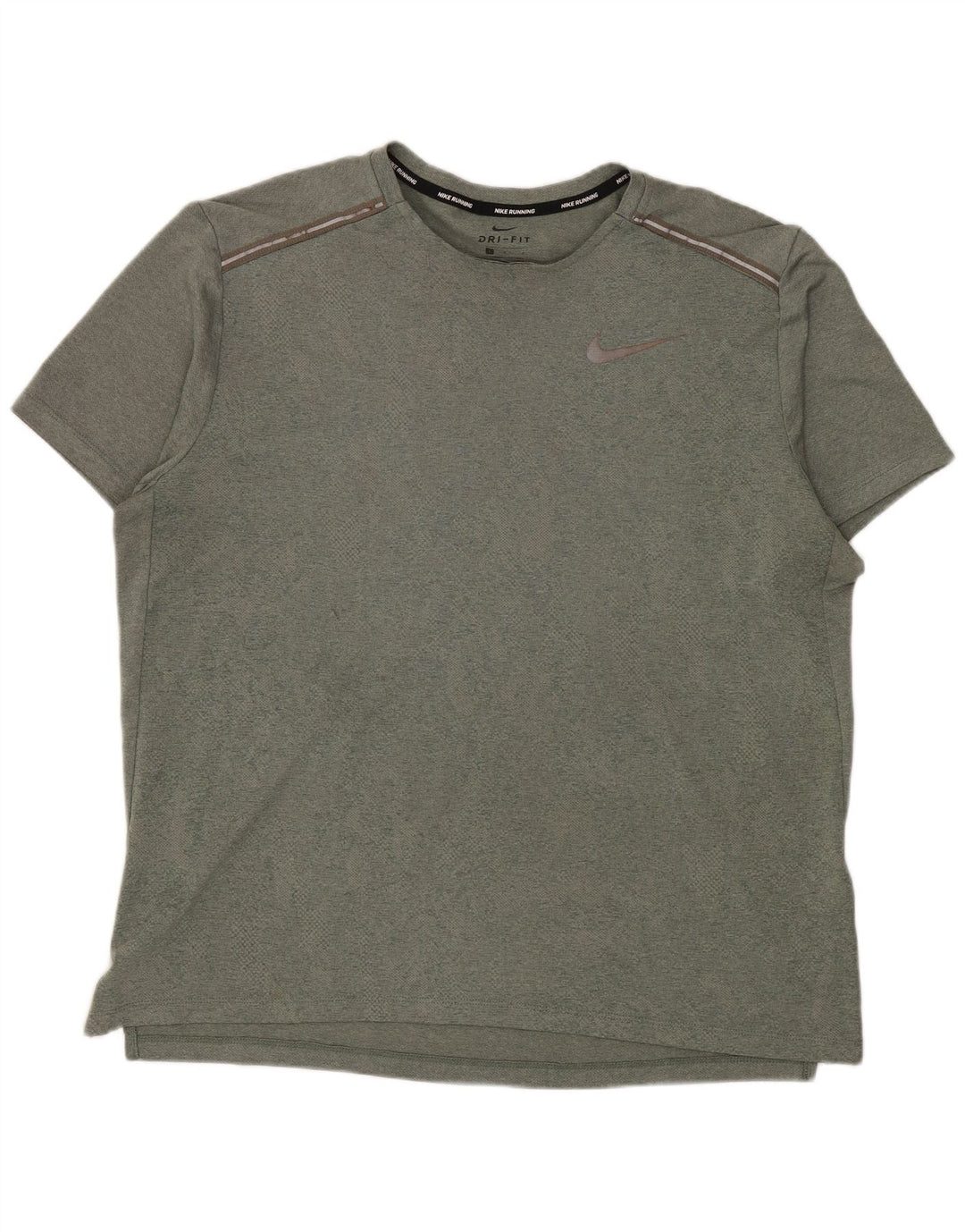 T-shirt Nike Dri Fit da uomo, grande, in poliestere verde