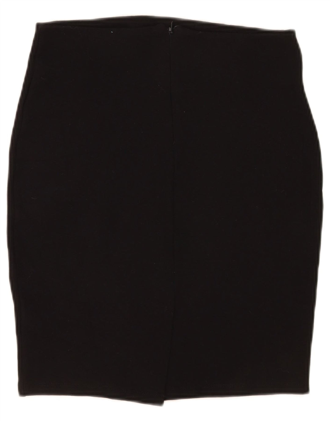 Zara Damen Bleistiftrock Medium W28 Schwarze Viskose