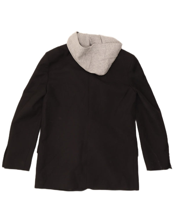 Jachetă blazer supradimensionată pentru femei Zara UK 6 XS Negru Colorblock