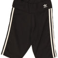 ADIDAS Pantalones cortos deportivos para mujer UK 12 Mediano Negro Poliéster
