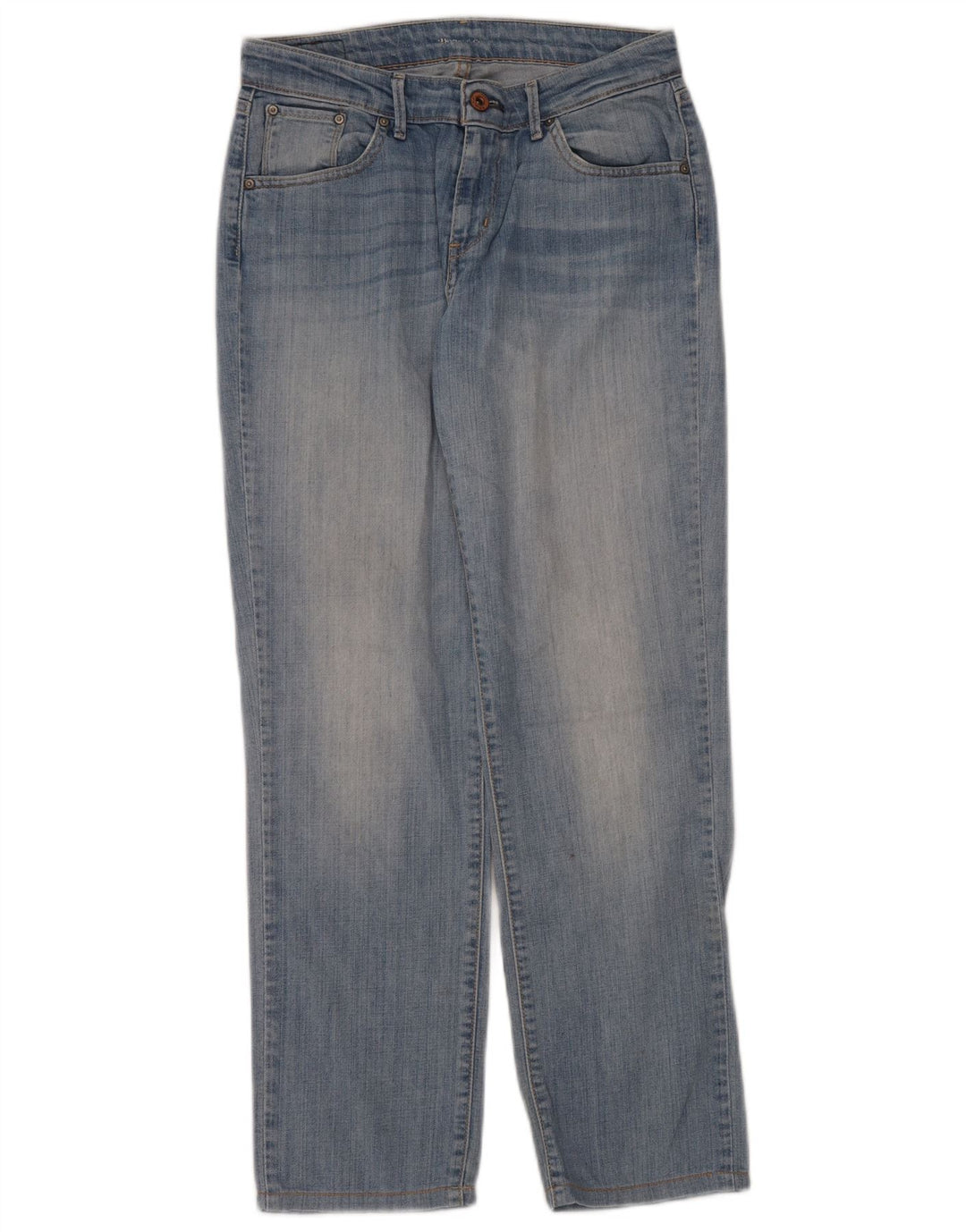 Levi's Damen Straight Jeans W28 L28 Blaue Baumwolle