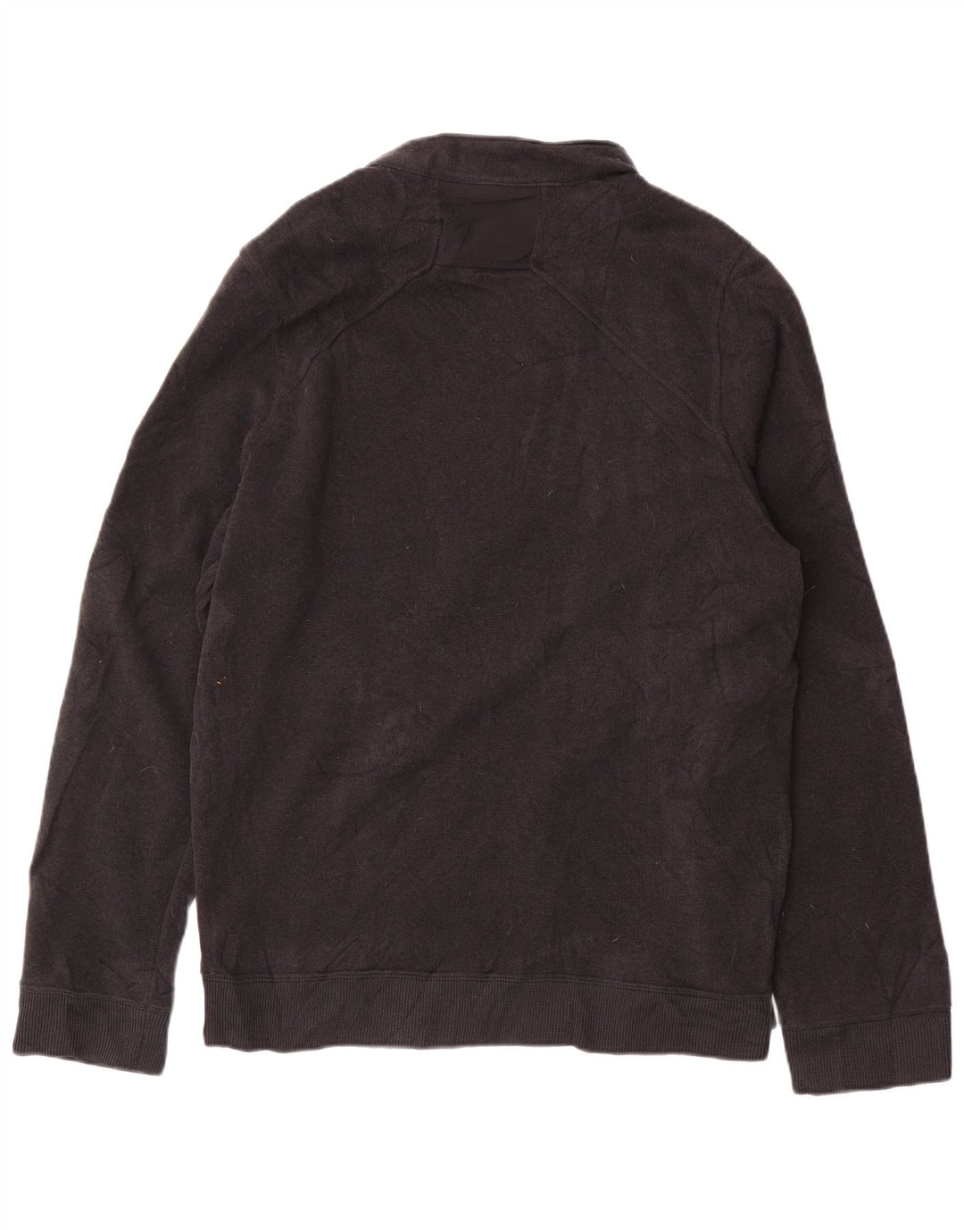 Felpa da uomo Under Armour con zip e collo maglione XL grigio poliestere