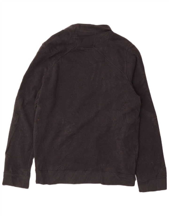 Felpa da uomo Under Armour con zip e collo maglione XL grigio poliestere