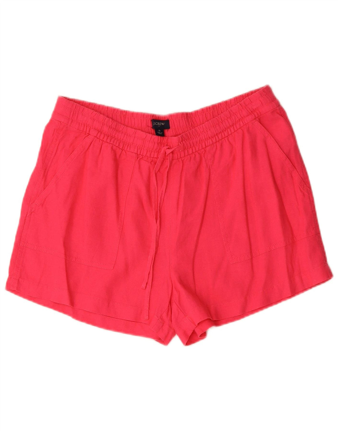 J. Crew Chino Shorts til kvinder Small W27 Pink Linen