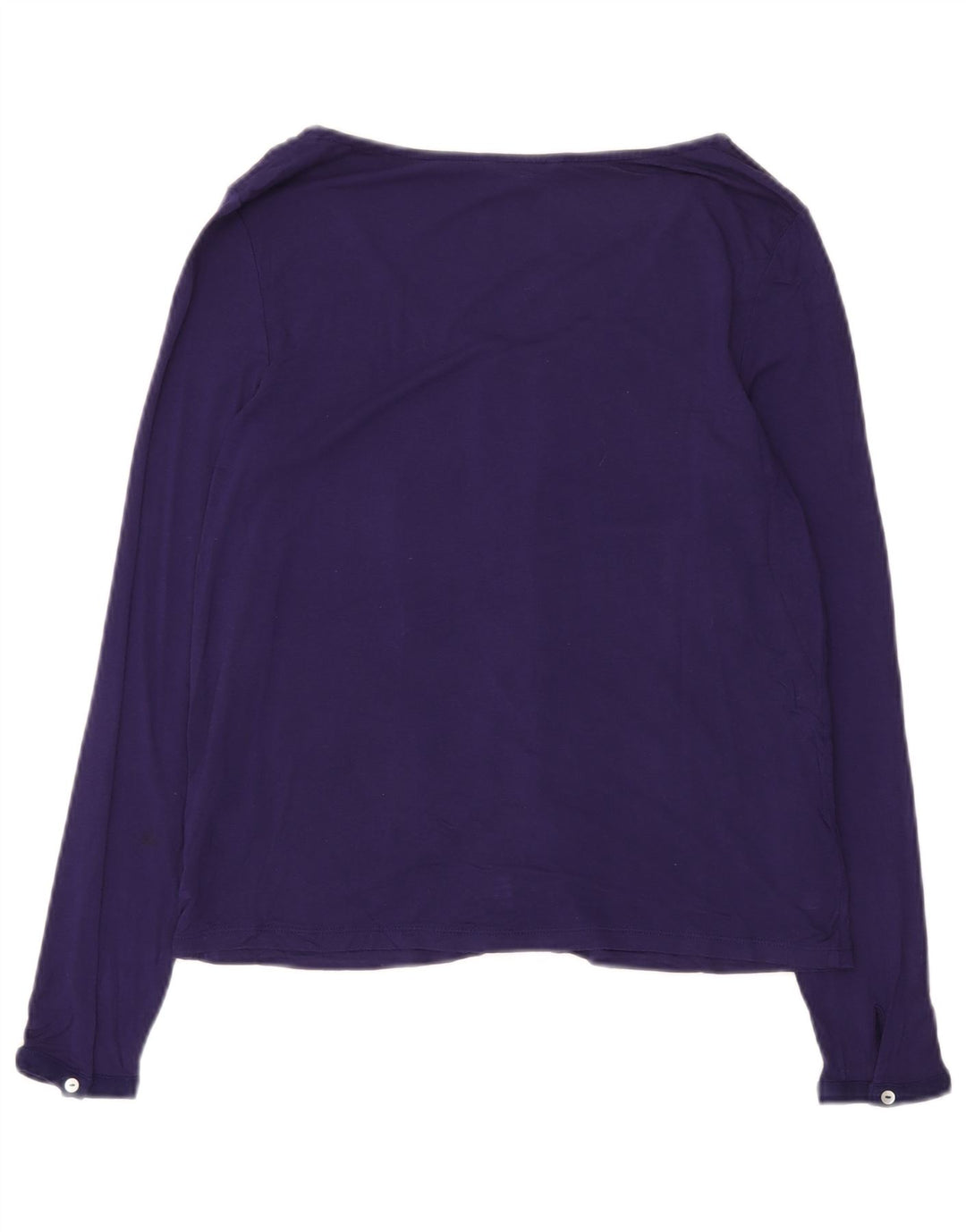 WHITE STUFF Damen Top Langarm UK 10 Small Lila Viskose