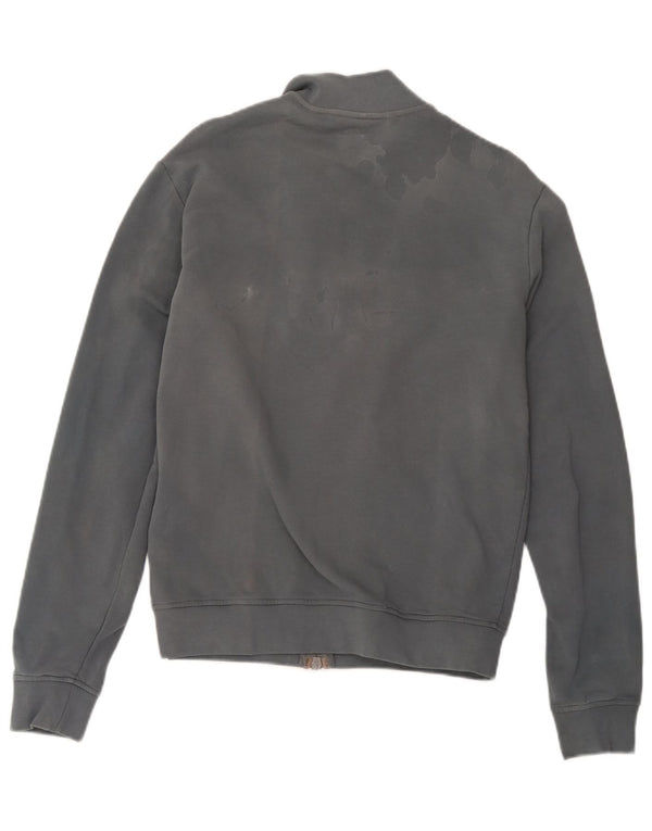 Armani Jeans Womens Tracksuit Top Jacket UK 16 Large Grey Colourblock