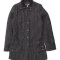 ARMANI JEANS Womens Padded Coat UK 10 Small Black Polyamide Vintage Armani Jeans and Second-Hand Armani Jeans from Messina Hembry 