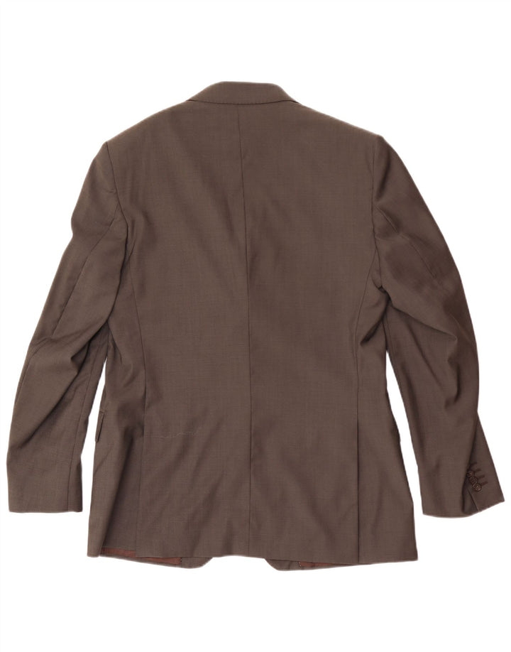 Pierre Cardin Férfi Regular Fit 3 gombos blézerkabát EU 48 közepes szürke