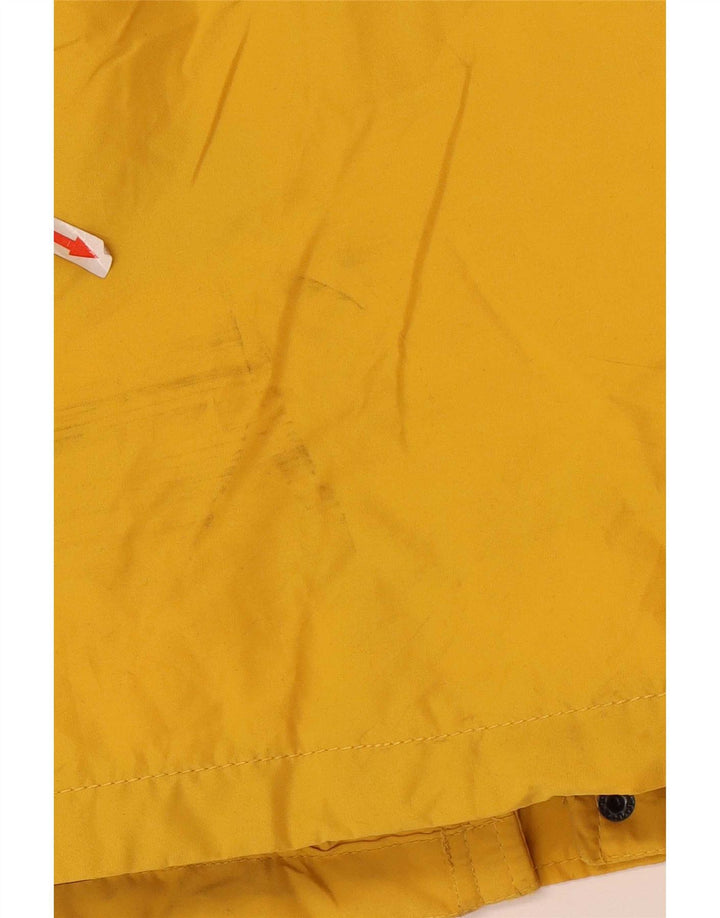 Jack & Jones Mens Hooded Parka Jacket UK 46 3XL Yellow Polyester