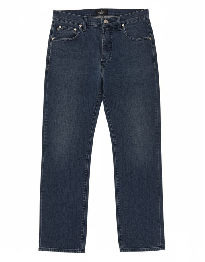 TRUSSARDI Mens Straight Jeans W31 L27 Blue