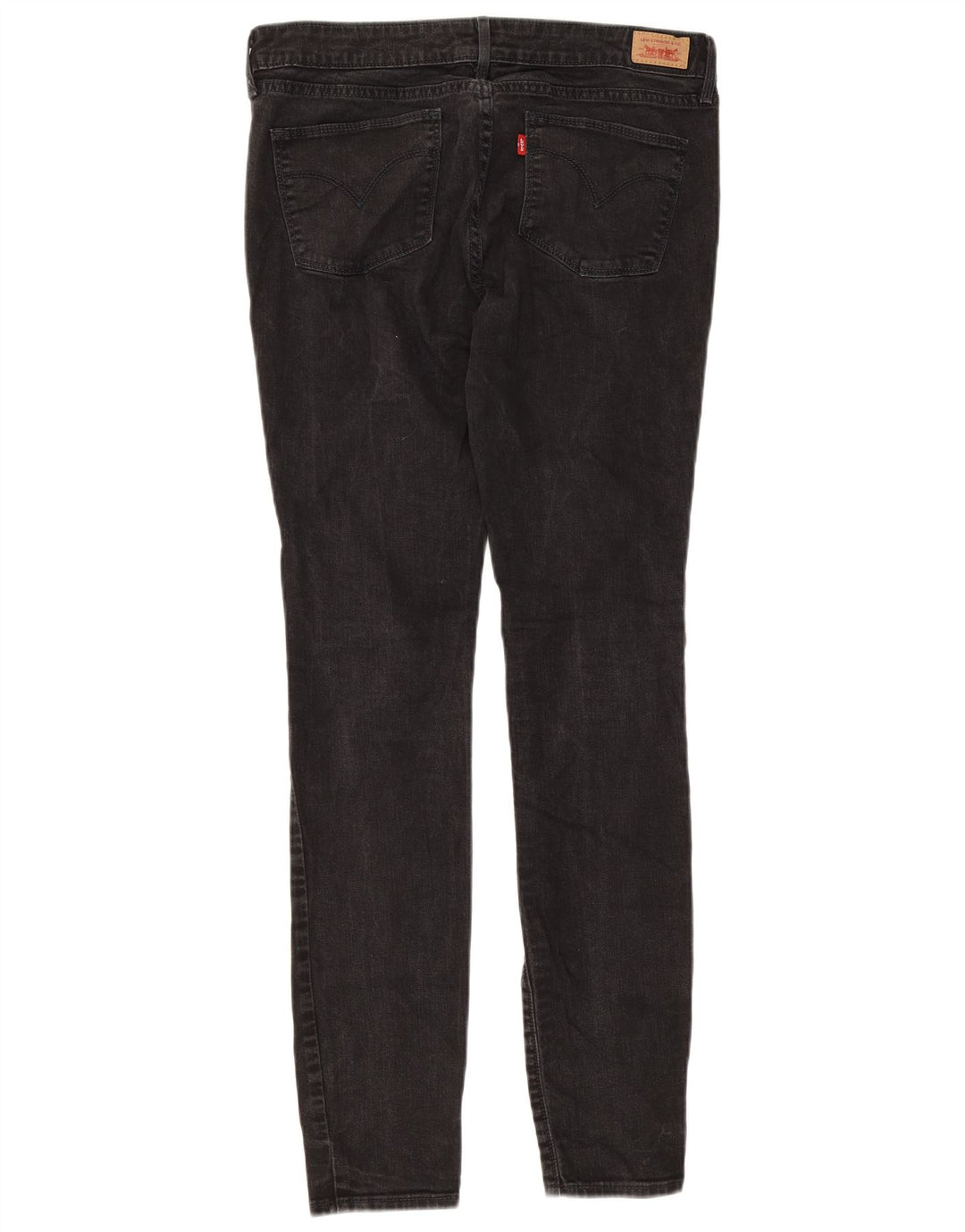 Levi's Womens Skinny Jeans W30 L32 Black Cotton