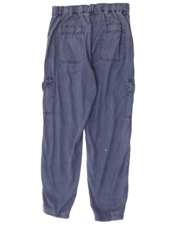 Marks & Spencer Damen Jogger-Cargohose UK 10 Small W26 L28 Marineblau