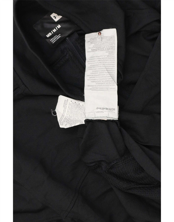 Under Armour Mens Tracksuit Top Jacket Medium Black Polyester