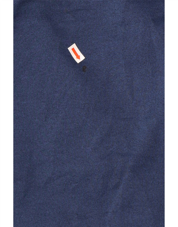 IZOD Mens Sleeveless Tracksuit Top Jacket XL Navy Blue Polyester