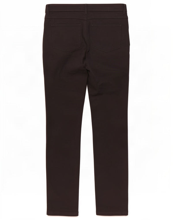 Hobbs Pantalones casuales ajustados para mujer UK 10 Small W30 L30 Algodón negro