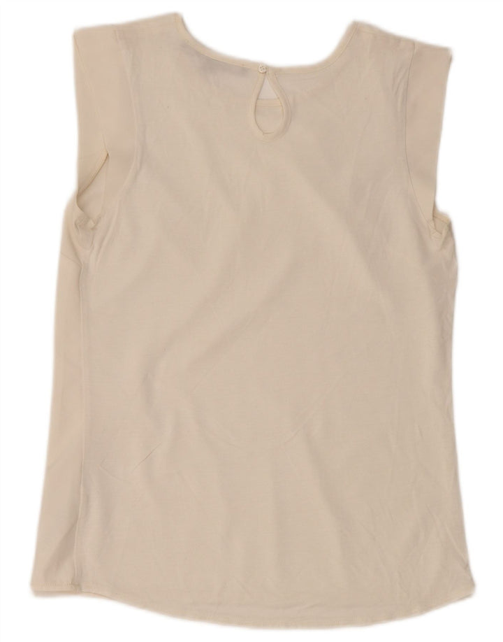 French Connection Womens Blouse Top UK 10 Small White Polyester