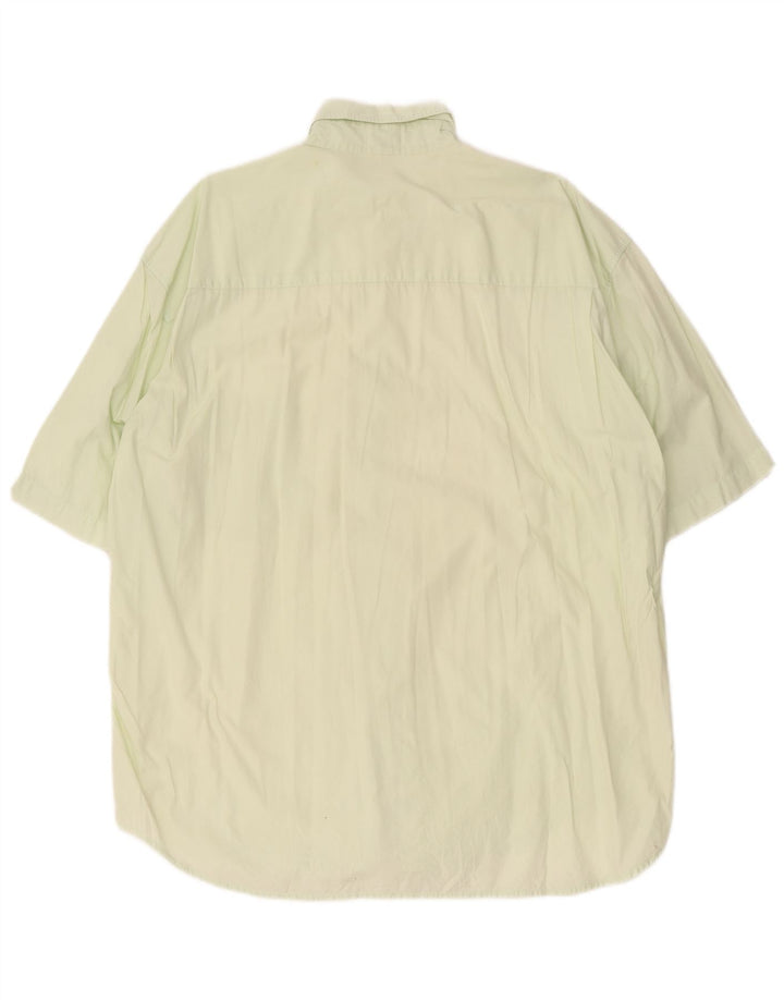 Goose & Gander Mens Short Sleeve Shirt IT 56 XL Green