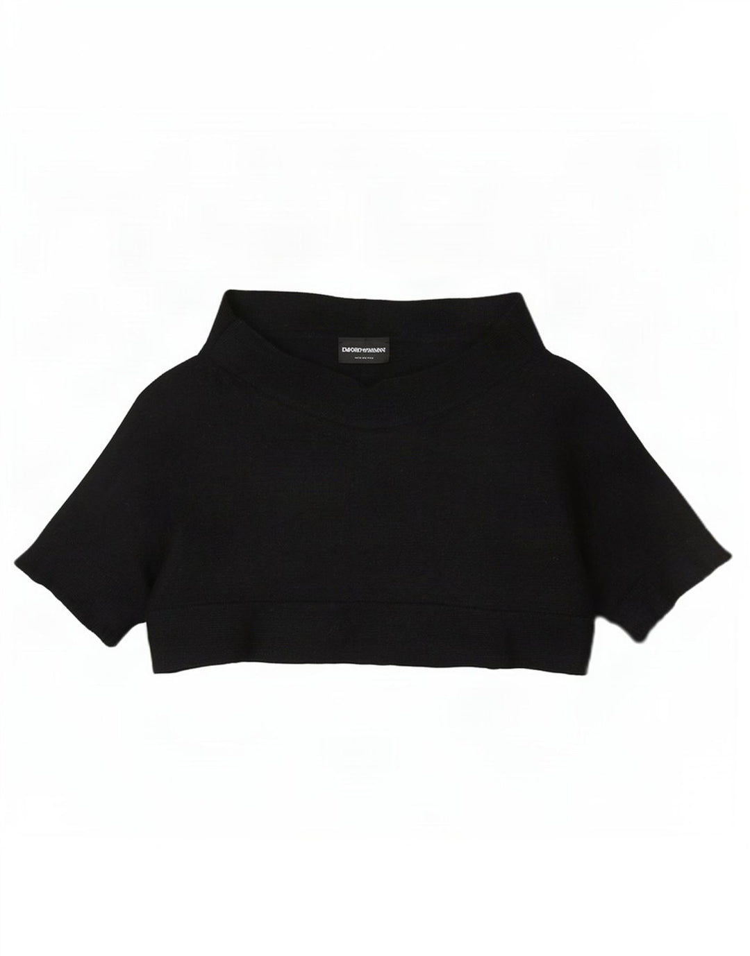 Top corto da donna Emporio Armani EU 38 medio nero