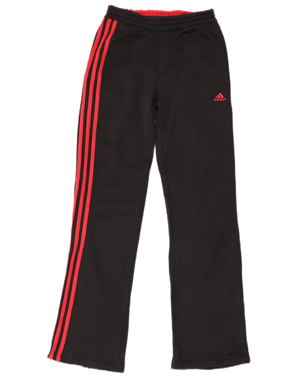 Adidas Womens Tracksuit Trousers UK 10 Small Grey Polyester
