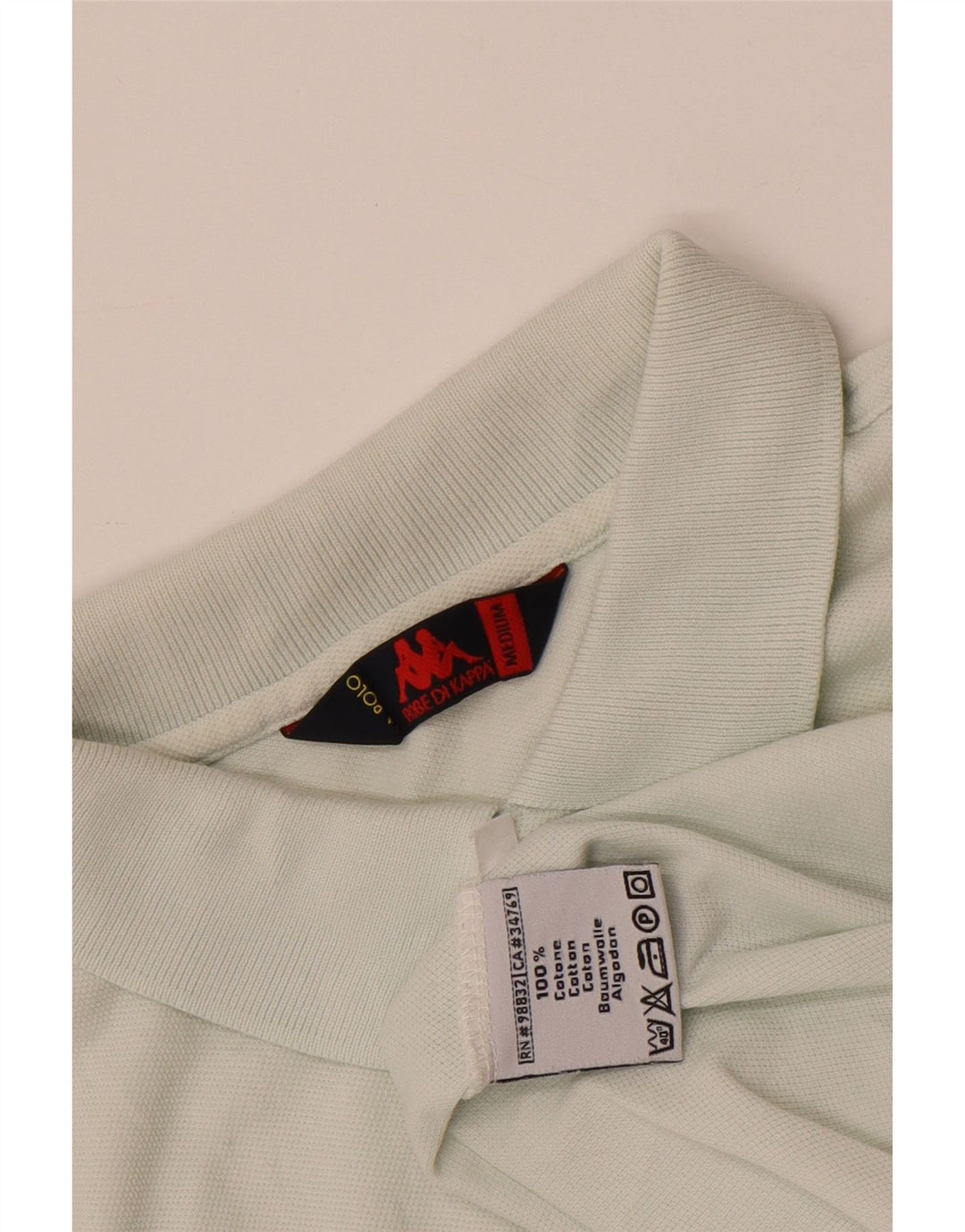 Kappa herre poloshirt Medium blå bomuld