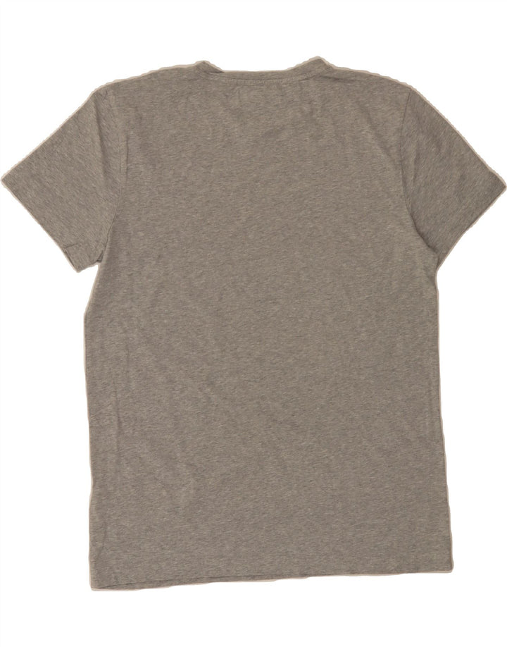 TOMMY HILFIGER Mens T-Shirt Top Large Grey Cotton Vintage Tommy Hilfiger and Second-Hand Tommy Hilfiger from Messina Hembry 