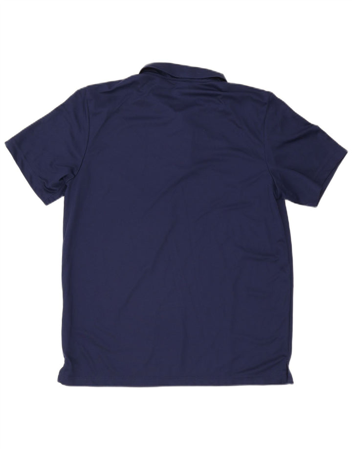 Adidas Herren Climalite Poloshirt, großes marineblaues Polyester