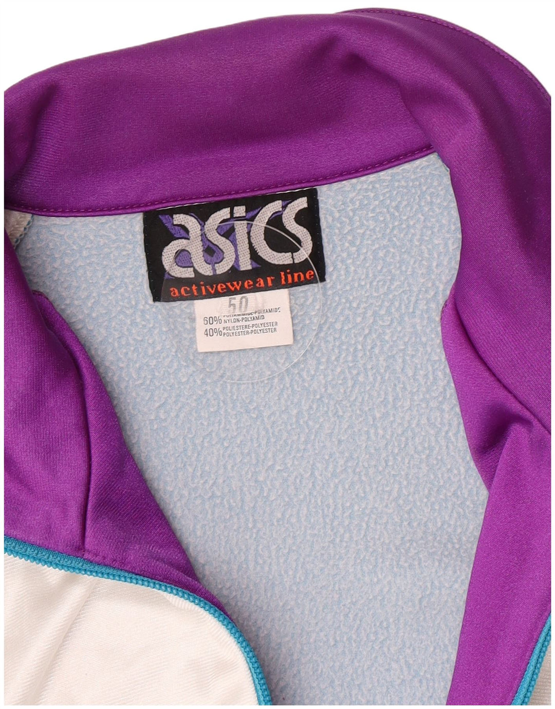 Asics Mens Tracksuit Top Jacket IT 50 Medium Multicoloured Colourblock