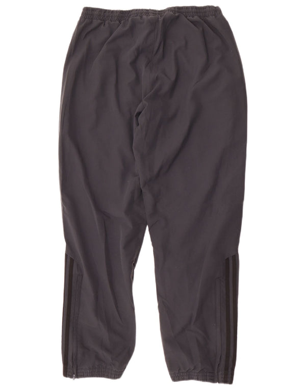 Adidas Mens Tracksuit Trousers Joggers Large Navy Blue Polyester