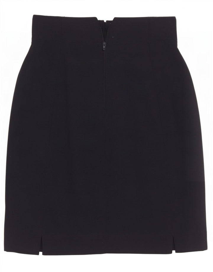 Falda lápiz para mujer Escada EU 40 Medium W27 Lana azul marino