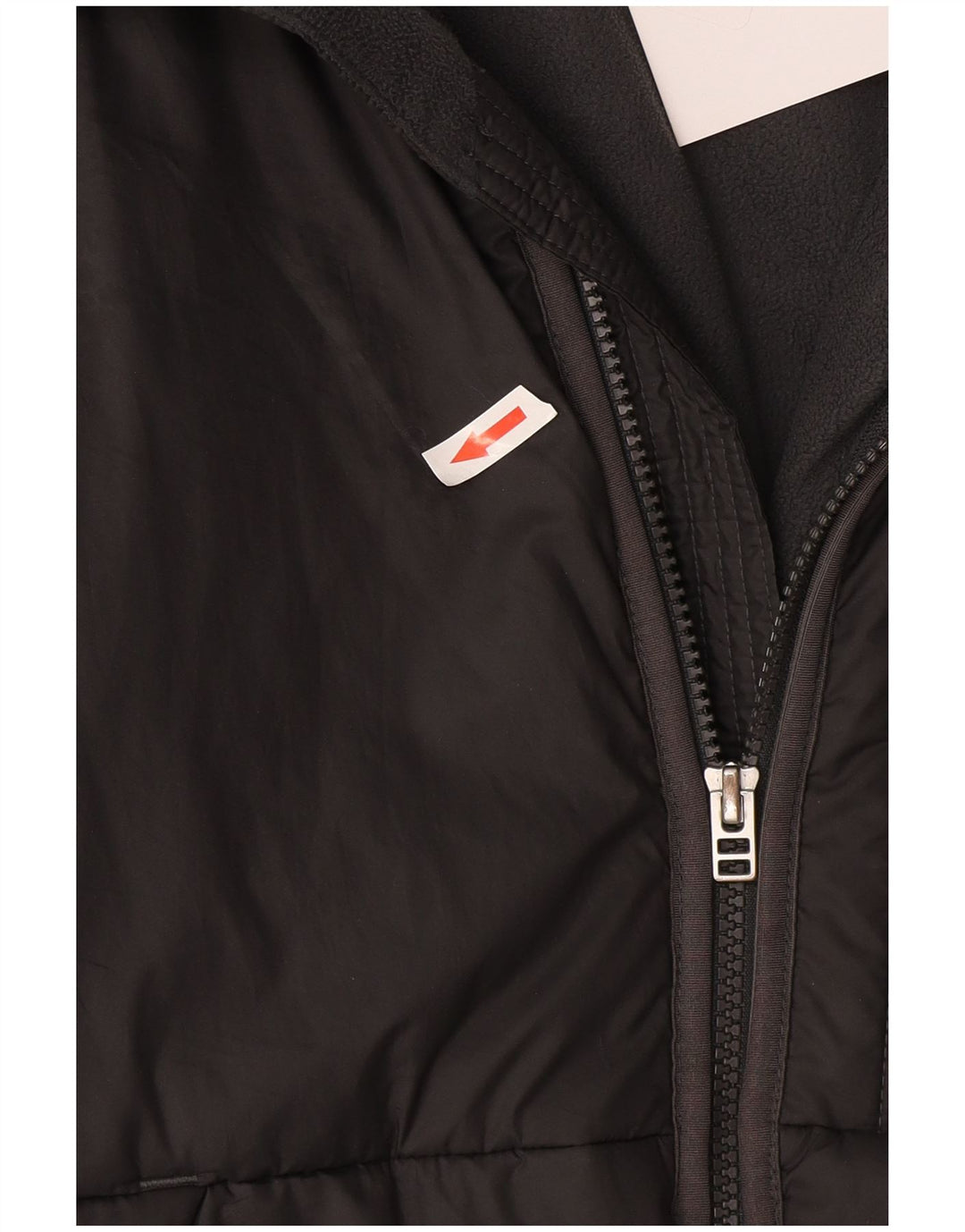Nike Polstret jakke med hætte til mænd UK 38 Medium Grey Polyester